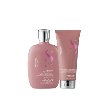 Imagem do produto Kit Alfaparf Semi di Lino Moisture Shampoo & Leave-in (2 Produtos)