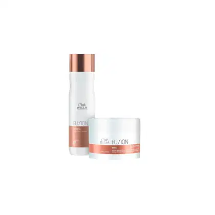 Kit Wella Professionals Fusion Duo Home Treatment, 2 produtos.
