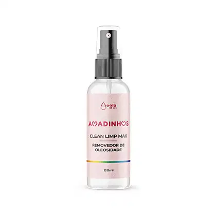 Removedor de Oleosidade Aegla Pro Amadinhos Clean Limp Max, 120ml.