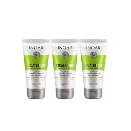 Imagem do produto Inoar Kit Cicatrifios 3 Leave-in 50g