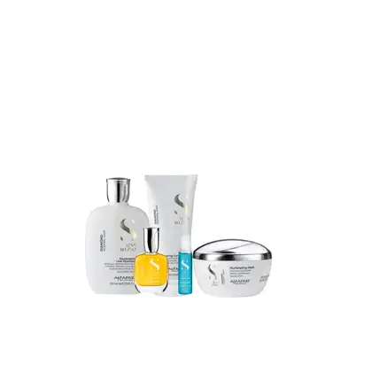 Imagem do produto Kit Alfaparf Semi di Lino Diamond Cristalli (5 Produtos)