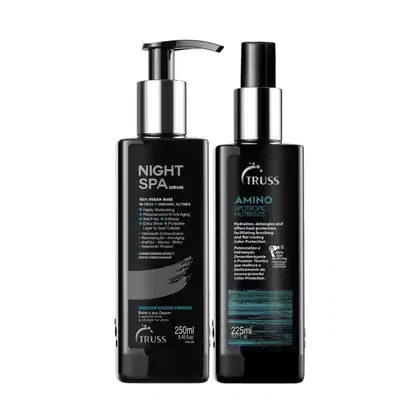Kit TRUSS Night SPA + Amino Duo, 2 produtos.