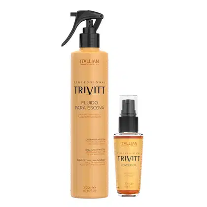 Kit Itallian Hairtech Professional Trivitt Oil Treatment, 2 produtos.