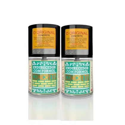 Imagem do produto Kit 2 Base De Unha Concreto Endurecedor Top Beauty - 7ml