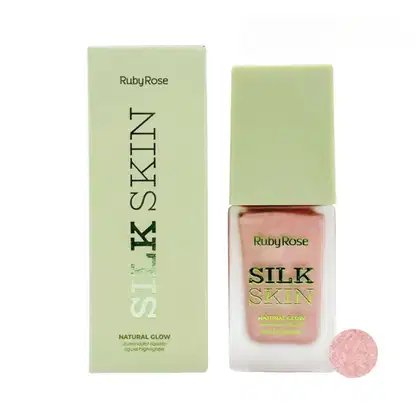 Imagem do produto Ruby Rose Silk Skin Natural Glow Pearl Essence - Iluminador Líquido 24ml