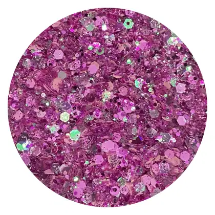 Imagem do produto Glitter Flocado Rosa Barbie 3g