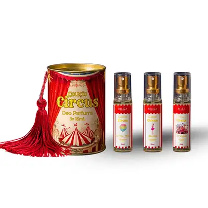 Imagem do produto Kit de perfumes Coleção Circus 3x15mL