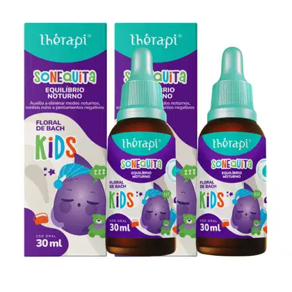 Imagem do produto Kit C2 Floral SonequitaTranquilidade Noturna Kids - Floral Thérapi