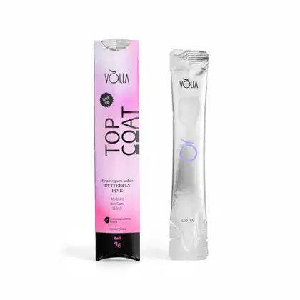 Imagem do produto Sachê Top Coat Butterfly Pink 9g - Vólia