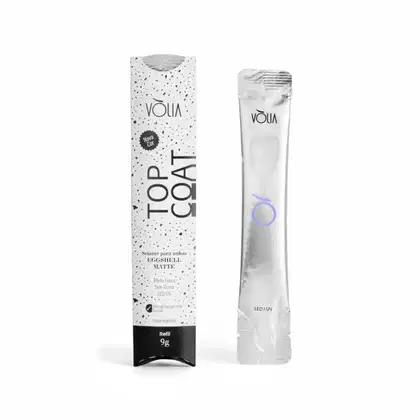 Imagem do produto Sachê Top Coat Eggshell Matte 9g - Vólia