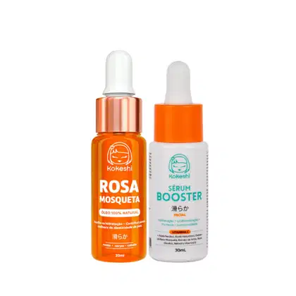 Imagem do produto Kit Kokeshi Sérum Vitamina C + Óleo Rosa Mosqueta 100% Puro