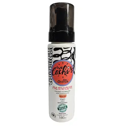 Imagem do produto Griffus Amo Cachos Mousse Modelador Multifuncional 2A a 4C Vegano 180ml