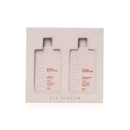 Imagem do produto Kit Shampoo Condicionador Viagem Nutrição Capilar Nuance