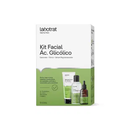 Imagem do produto Kit Sérum Sabonete E Tônico Facial Ácido Glicólico Labotrat