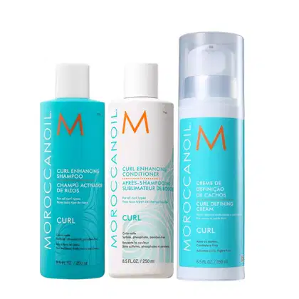 Imagem do produto Kit Moroccanoil Curl Enhancig - Shampoo 250ml + Condicionador 250ml + Mousse Definidor de Cachos 250ml