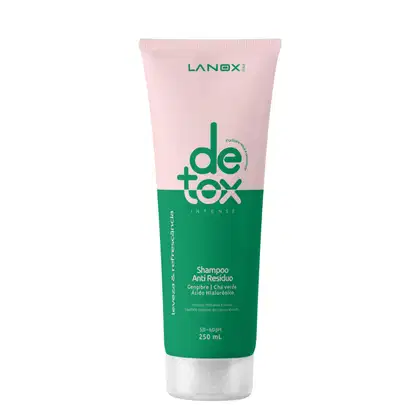 Imagem do produto Shampoo Anti Resíduo Detox Ácido Hialurônico 250ml Lanox