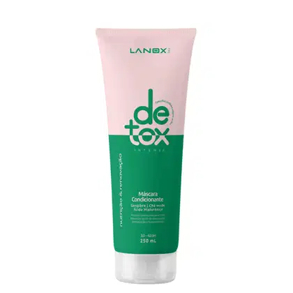 Imagem do produto Máscara Condicionante Detox Nutrição e Renovação 250ml Lanox