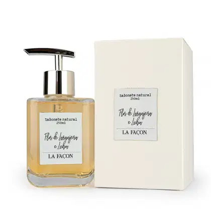 Imagem do produto Sabonete Natural Flor de Laranjeira e Lichia - 250ml