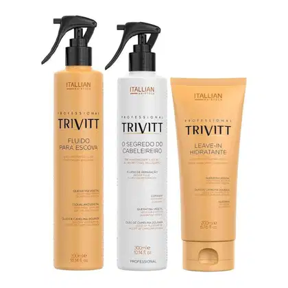 Imagem do produto Kit Trivitt Reparação Capilar Pós Química Profissional (3 Itens)