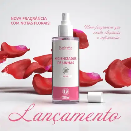 Imagem do produto BELTRAT - Prep  Higienizador de unhas - Notas Florais  - 260ml