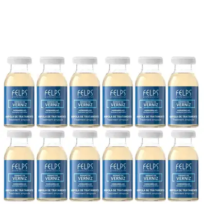Imagem do produto Felps Professional Banho de Verniz - Ampola 12x15ml