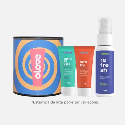 Imagem do produto Kit Geis Excitantes e Refrescante Bucal + Embalagem Brinde Olove