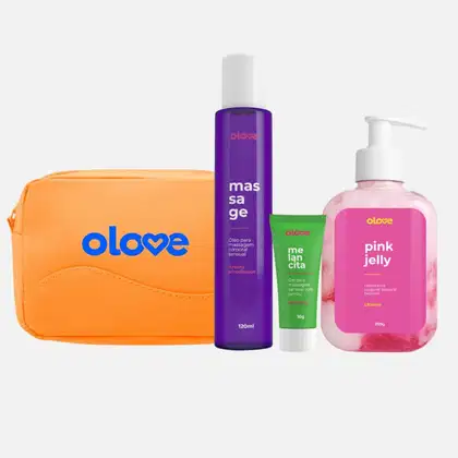 Imagem do produto Kit Massagem Excitante + Brinde Necessaire Olove