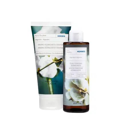 Imagem do produto Kit Korres Algodão Puro Hidratante Óleo Corporal (2 produtos)