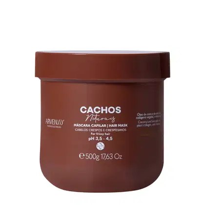 Imagem do produto Arvensis Cachos Naturais Crespos e Crespíssimos - Máscara Capilar 500g