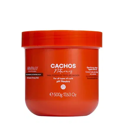 Imagem do produto Arvensis Cachos Naturais Fixação Forte - Geleia Ativadora 500g