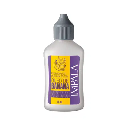 Imagem do produto Regenerador De Esmalte Óleo De Banana Manicure Impala 35ml