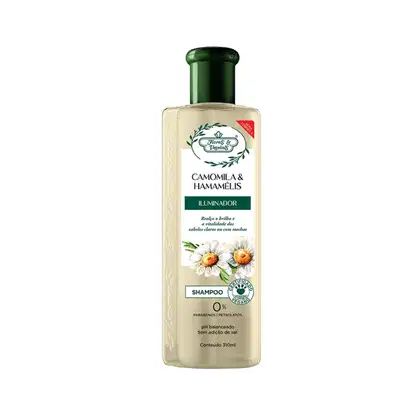 Imagem do produto Flores e Vegetais Camomila & Hamamélis - Shampoo Iluminador 300ml