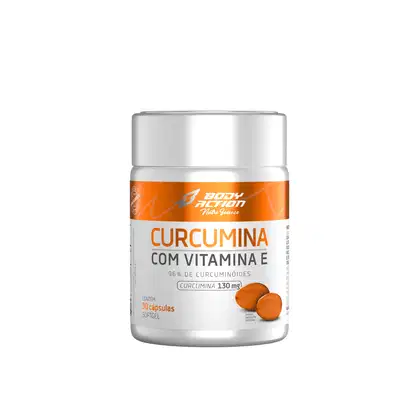 Imagem do produto Curcumina com vitamina E - antioxidante e reduz infamações - 30 cápsulas soft gel