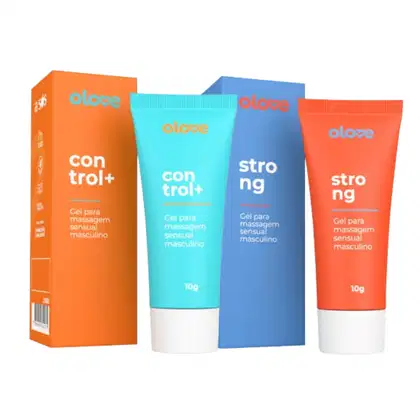 Imagem do produto Kit Excitantes Masculino Strong + Control Olove
