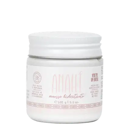 Mousse Hidratante Corporal Vegetal do Brasil Anahí, 150g.