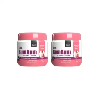 Imagem do produto Kit Bio Soft Creme Para Espinhas No Bumbum Fórmula Tratamento Lisa (2 Unidades)