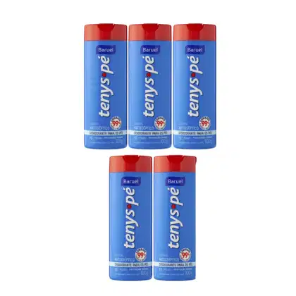 Imagem do produto Kit C5 Antisséptico em Pó Pés 100g Tenys Pé - Baruel
