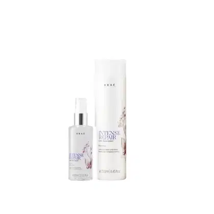 Shampoo 250ml e óleo capilar 60ml Braé Intense Repair