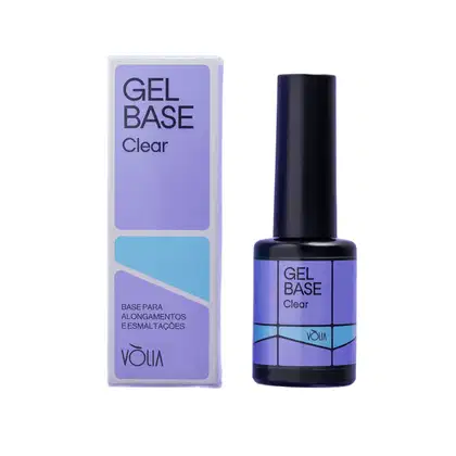 Imagem do produto VÒLIA - Gel Base Clear Frasco - Alongamento de Unhas ou Esmaltação em Gel - 9g - Nova Embalagem !