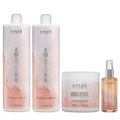 Imagem do produto Kit Emáh Amazing Oil Intensive (4 Produtos)