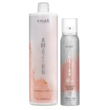 Imagem do produto Kit Emáh Amazing Antifrizz Premium (2 Produtos)