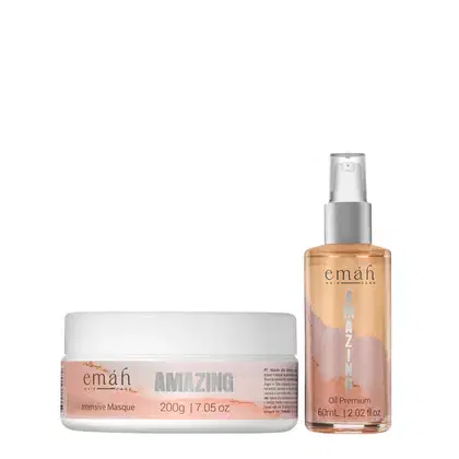 Kit Emáh Hair Care Amazing Duo Treatment, 2 produtos.