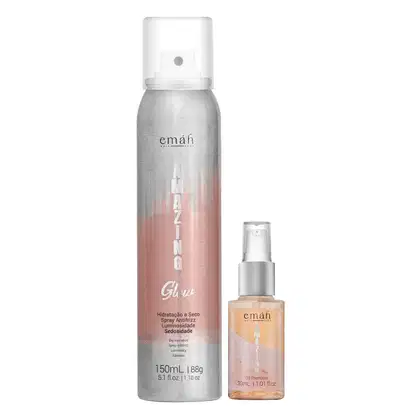 Kit Emáh Hair Care Amazing Duo Glow Small, 2 produtos.