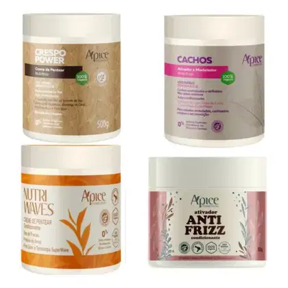 Imagem do produto Kit Tratamento Finalizadores Apice ( Apse ) 4x 500g