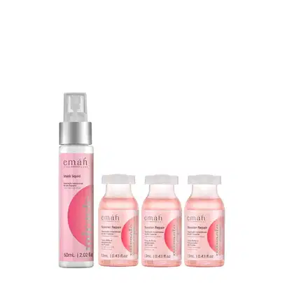 Kit Emáh Hair Care Miracle Repair Four Boost, 4 produtos.
