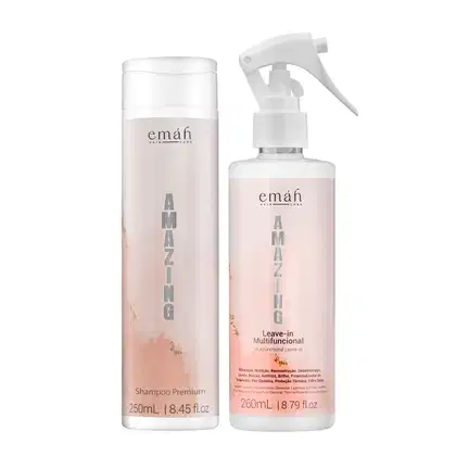 Kit Emáh Hair Care Amazing Dupla Ação, 2 produtos.