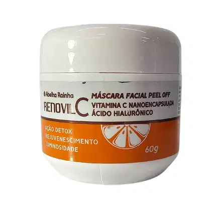 Imagem do produto Abelha Rainha Renovil C Máscara Facial Peel Off Vitamina C Nanoencapsulada Ácido Hialurônico 60g