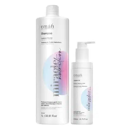 Imagem do produto Kit Emáh Miracle Nutrition Salon (2 Produtos)