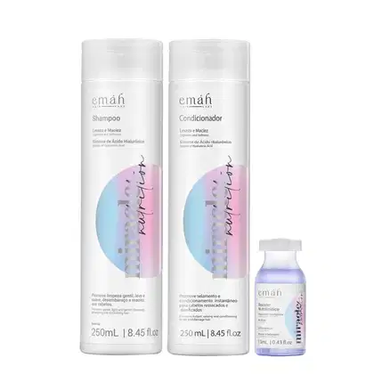 Kit Emáh Miracle Nutrition Essential Care com 3 produtos