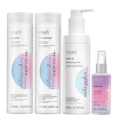 Kit Emáh Miracle Nutrition Day Care com 4 Produtos